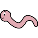 Funny Earthworm Cartoon