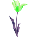 download Tulip clipart image with 135 hue color