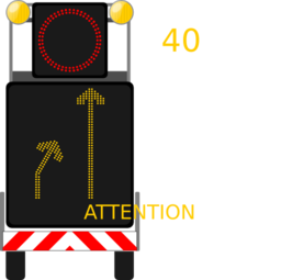 Led Lorry Roadworks