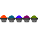 download Color Bowl clipart image with 315 hue color