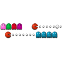 download Pacman clipart image with 315 hue color