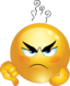 Angry Smiley Emoticon