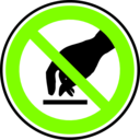 download Prohibition 1 clipart image with 90 hue color