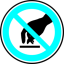 download Prohibition 1 clipart image with 180 hue color