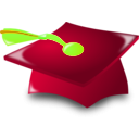 download Graduation Icon clipart image with 45 hue color