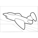 download Jet clipart image with 90 hue color