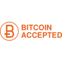 download Circlebitcoinacceptedorange clipart image with 0 hue color