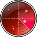 download Radar clipart image with 270 hue color