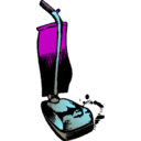 download Vacuum Cleaner clipart image with 270 hue color