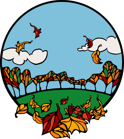 Fall Scene In A Circle A 01