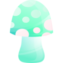 download Mushroom clipart image with 180 hue color