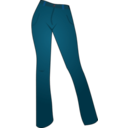 download Jeans clipart image with 315 hue color
