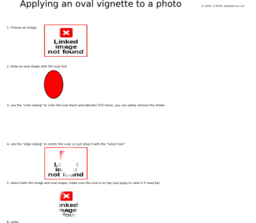 Creating An Oval Vignette