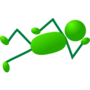 download Stickman 06 clipart image with 270 hue color