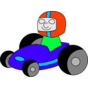 download Gokart clipart image with 135 hue color