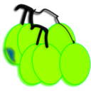 download Grapes clipart image with 135 hue color