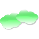 download Clouds clipart image with 270 hue color