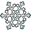 download Weather Symbols Snow clipart image with 0 hue color