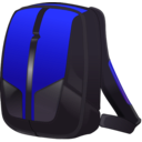 download Backpack clipart image with 45 hue color