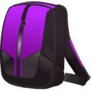 download Backpack clipart image with 90 hue color