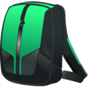 download Backpack clipart image with 315 hue color