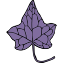 download Ivy Leaf 5 clipart image with 180 hue color