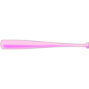 download Baseball Bat clipart image with 270 hue color