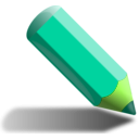 download Green Pencil clipart image with 45 hue color