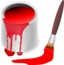 Color Bucket Red