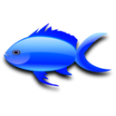 download Pez Dorado Gold Fish clipart image with 180 hue color