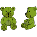 download Teddy Bear clipart image with 45 hue color