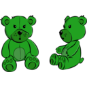 download Teddy Bear clipart image with 90 hue color