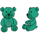 download Teddy Bear clipart image with 135 hue color