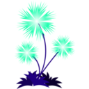 download Flower clipart image with 135 hue color