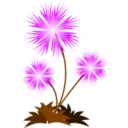 download Flower clipart image with 270 hue color