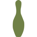 download Bowling Pin Brown clipart image with 45 hue color