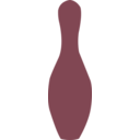 download Bowling Pin Brown clipart image with 315 hue color