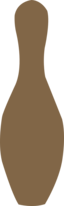 Bowling Pin Brown