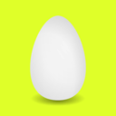 download Egg Icon clipart image with 45 hue color