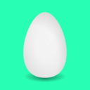 download Egg Icon clipart image with 135 hue color