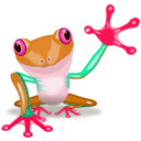 download Frog By Sonny clipart image with 315 hue color