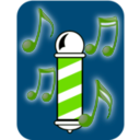 download Barbershop Quartet Abstract clipart image with 90 hue color