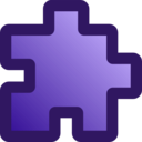 download Icon Puzzle Blue clipart image with 45 hue color