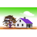 download Home clipart image with 270 hue color