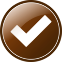 download Ok Icon clipart image with 270 hue color