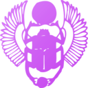 download Golden Scarab clipart image with 225 hue color