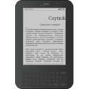 download E Book Reader clipart image with 270 hue color