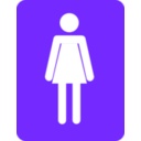 download Women Bathroom clipart image with 45 hue color