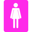 download Women Bathroom clipart image with 90 hue color