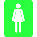 download Women Bathroom clipart image with 270 hue color
